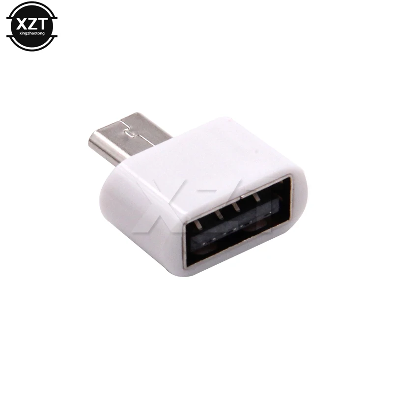 

New 1PC Micro USB To USB OTG Mini Adapter Converter For Tablet PC Android Smart Phone Micro Female Converter