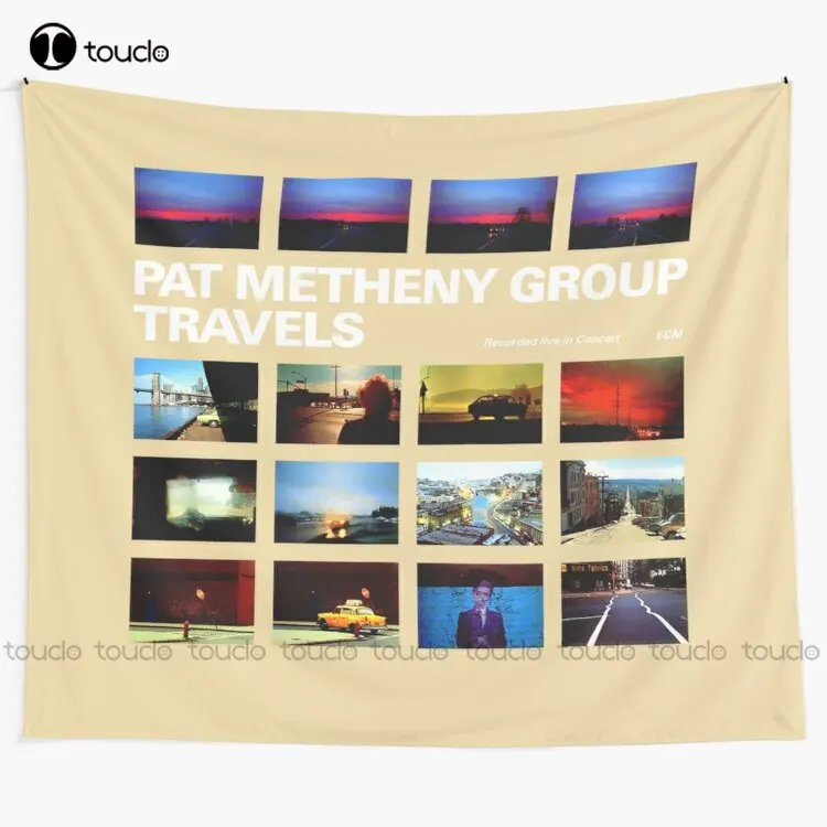 Pat Metheny Group: Travels Tapestry Tapestry Decor Tapestry Wall Hanging For Living Room Bedroom Dorm Room Home Decor Funny Wall