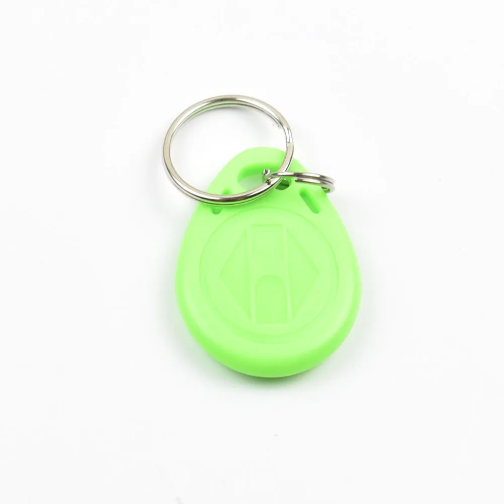 100pcs 13.56MHz IC M1 S50 Keyfobs Tags Access Control RFID Key Token Attendance Management Keychain ABS Waterproof
