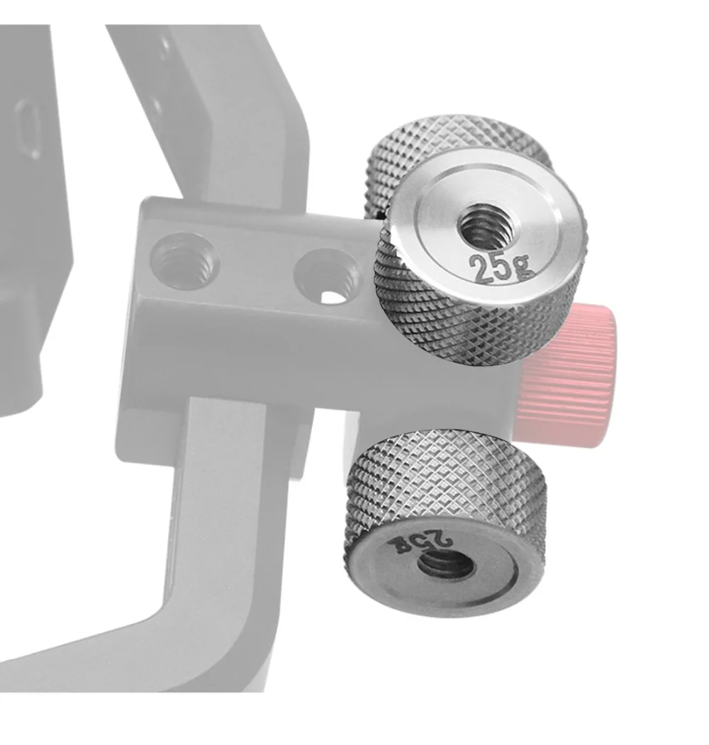 20g 25g 30g 100g Clump Gewicht Handheld Gimbal Gegengewicht Kalibrierung Balance Gewichte für Kamera Mobile stabilisator Halterung – Detail 21