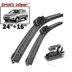 Erick's Wiper LHD Front Wiper Blades For Hyundai Tucson ix35 MK2 2010 - 2015 Windshield Windscreen Window Rain Brushes 24