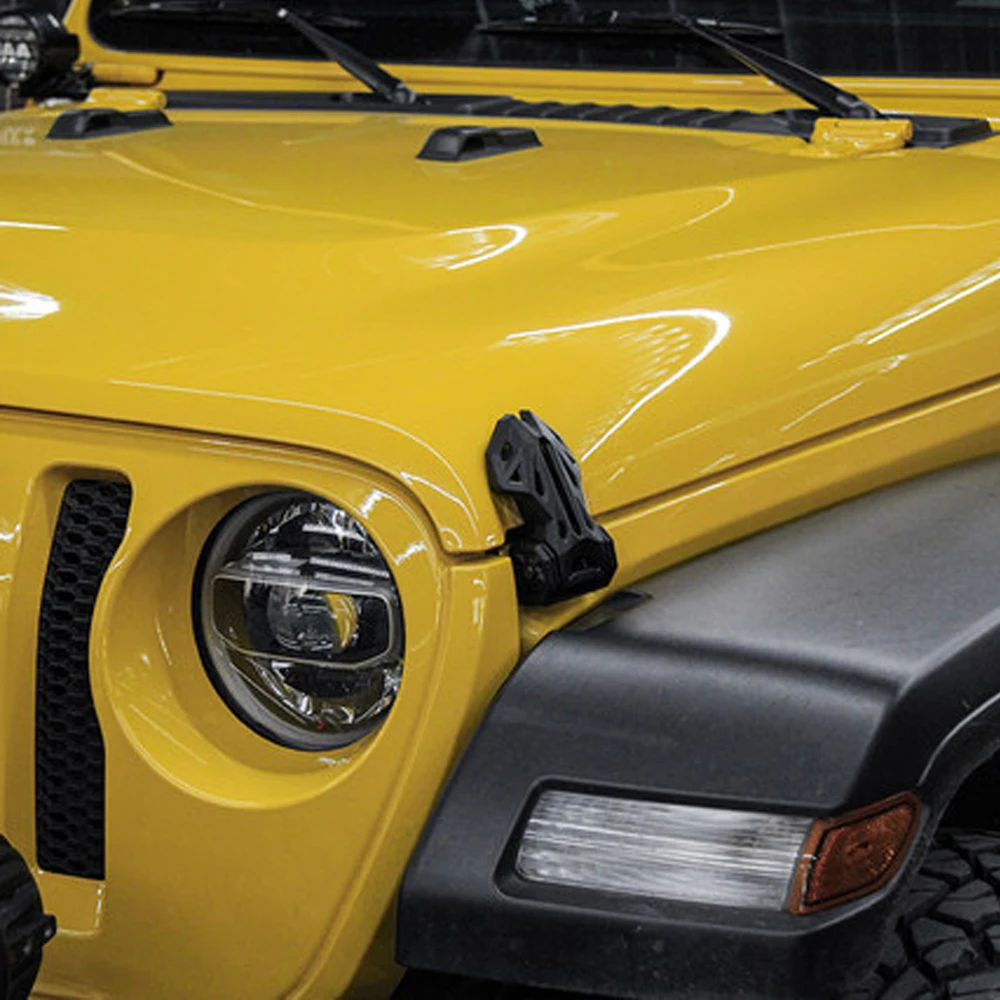 

Hood Lock Assembly Locking Hood Catch Fit for Jeep Wrangler JL 2018-2024 Lantsun JL1242