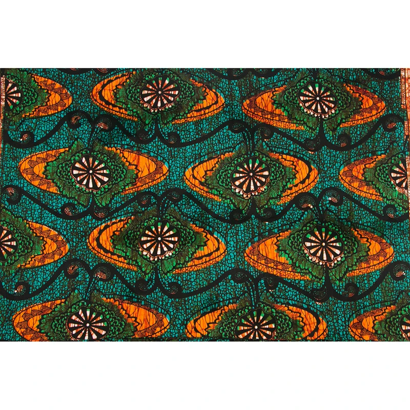 lasted african fabric real 2019 new ankara african wax print 6 yards/lot for women dress