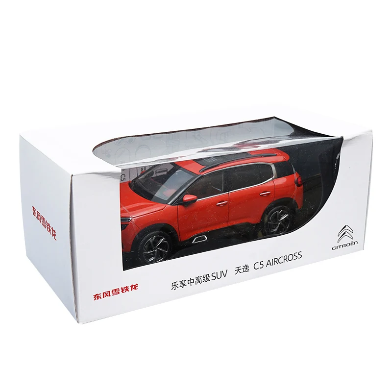 Original Box 1:18 High Meticulous Citroen C5 AIRCROSS C4 SUV Alloy Model Car Static Metal Model Vehicles For Collectibles Gift