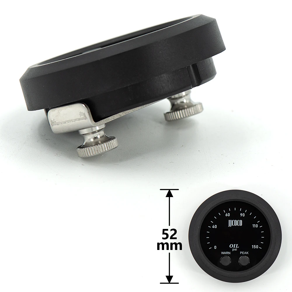 Universal 12v/24v Ultra-thin Electronic Oil pressure gauge with 1/8 npt sensor oil pr