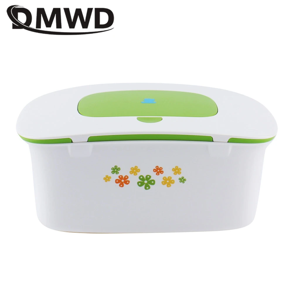 

DMWD Home And Car Dual Use Wipes Heater Baby Wet Tissue Heating Box Facial Mask Heating Machine Towel Warmer 40℃ Constant Temp