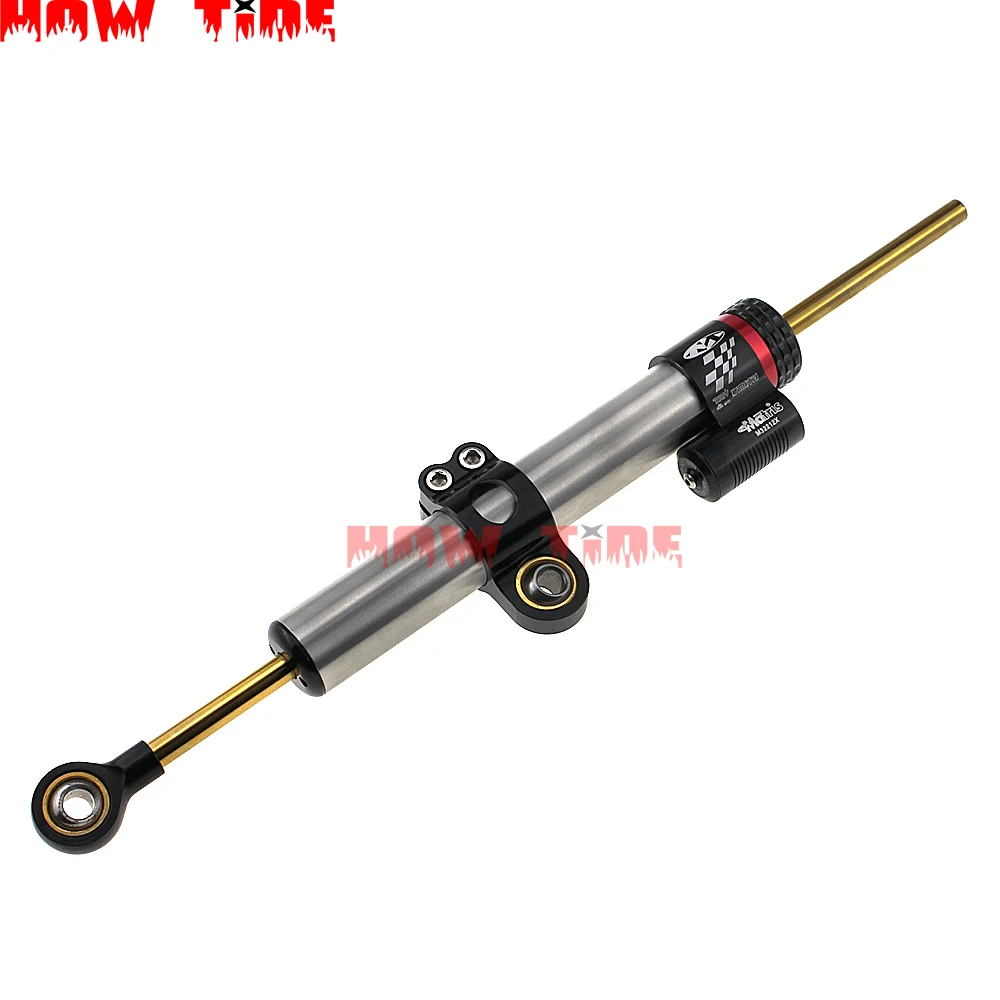 

Universal Motorcycle Adjustable Steering Damper Stabilizer for Honda MSX125 Ducati Diavel BMW R1200RT Suzuki GSXR 1000