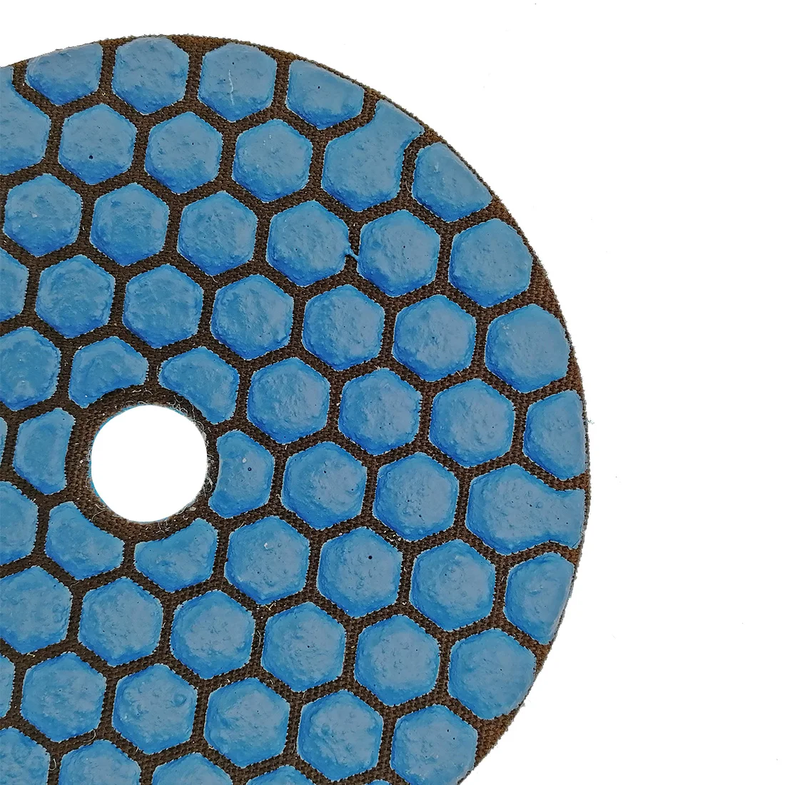 SHDIATOOL 7 sztuk 100mm #50-1 tarcze do polerowania na sucho dla granit marmur ceramiczne 4 cal spoiwo żywiczne diament elastyczne klocki szlifierskie