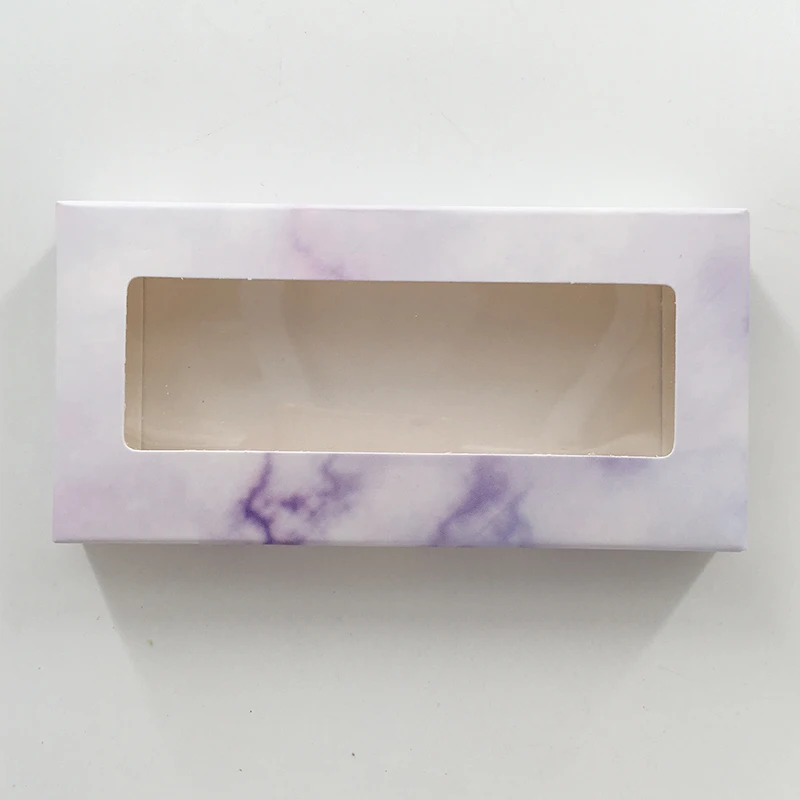 Wholesale Eyelash Packaging Box Transparent Custom Private Logo Fees Extra Shipping Fees