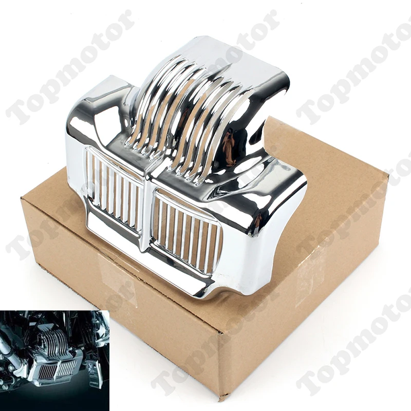 

Motorcycle Parts Chrome Engine Oil Cooler Cover Protector For Harley Touring Electra Glide Road Glide Road King FLHT 2011-2016