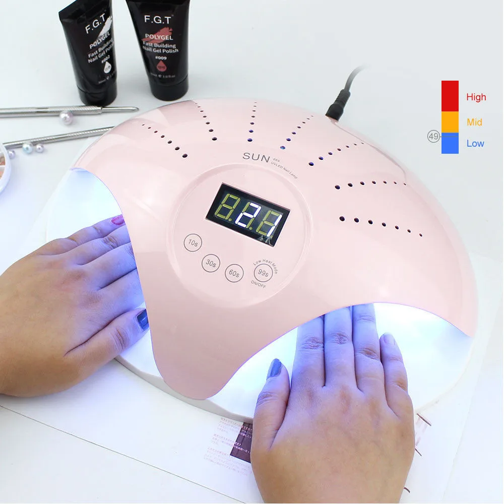 

Led UV Lamp Nail UV Led Lamp Gel Lamp Manicure Foot Lamp Nail Dryer Two Hands UV Nail Lamp Nails Lamp Drying Nails UV Light Gel