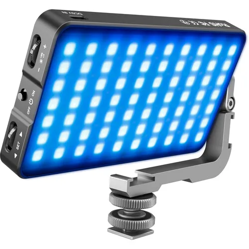 

Pixel G3 RGB Video Light With Integrated Tilt Bracket PK Pixel G1S For Youtube Tiktok Live Photography Studio Lamp