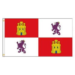 3x5Fts 90X150cm Spain Spanish Castile Leon Flag