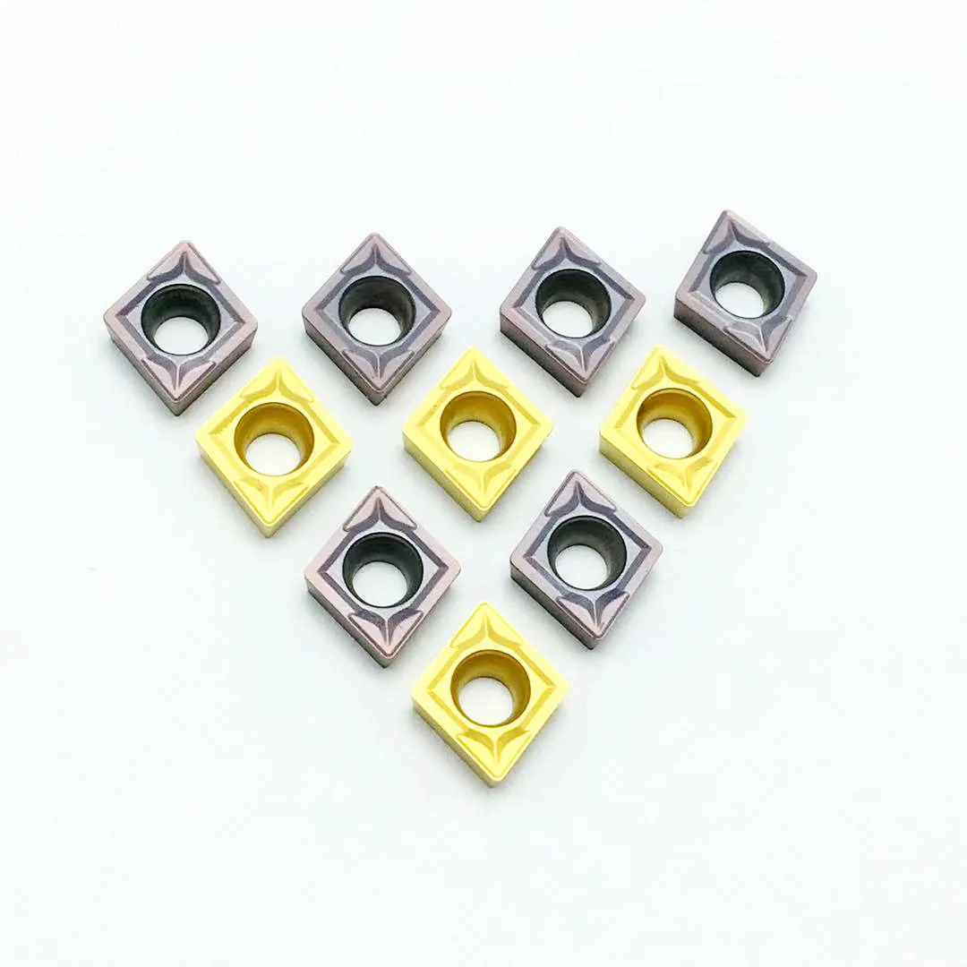 CCMT060204 VP15TF CCMT060204 UE6020 US735 CCMT060204 IC907/IC908 كربيد إدراج الداخلية قاطعة المطحنة آلة خرط تعمل بالتحكم الرقمي بواسطة الحاسوب أداة