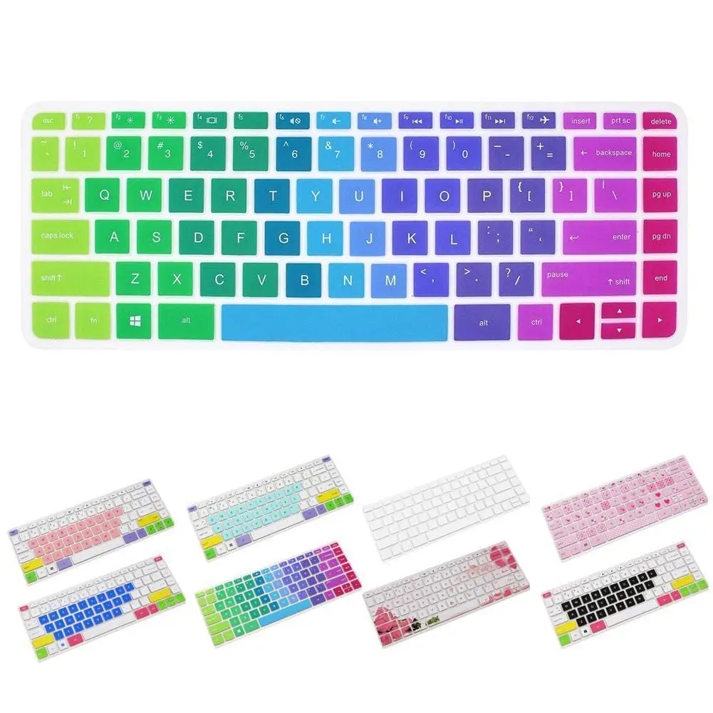 

Colorful Keyboard Cover Case For HP Pavilion X36014-cd Series Waterproof Dustproof Silicone Keyboard Cover Protector For Laptop