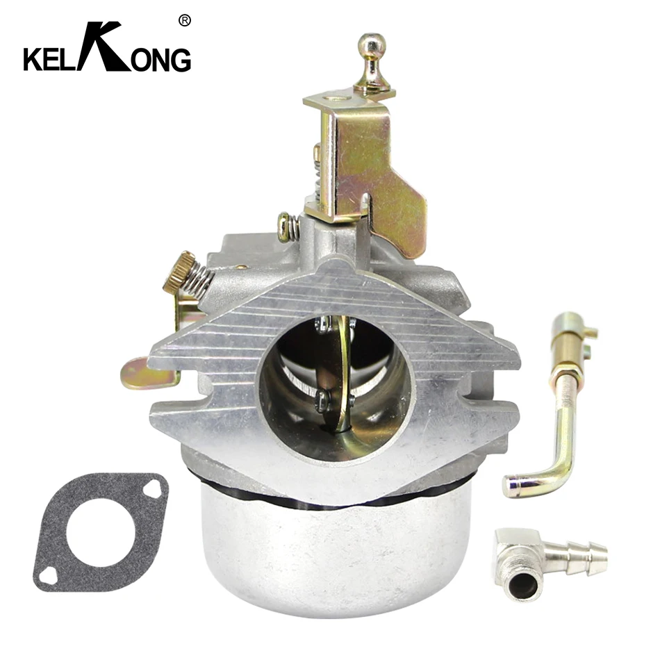 KELKONG Carburetor For Kohler K321 K341 Cast Iron 14hp 16hp John Deer Tractor Engine Carb With Choke Gasket Kit