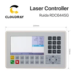 Painel controlador de laser de co2 cloudray para rdc6445g rdc6442s rdc6432g rdc6332g ruida/m RDLC320-A cnc exibição de máquina de corte a laser