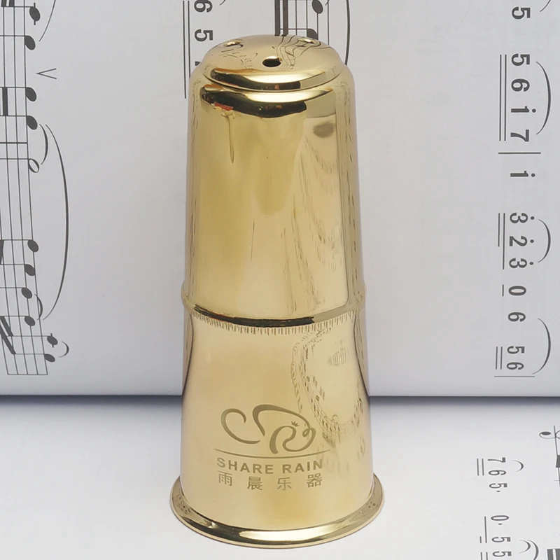 Share Rain Hard rubber mouthpiece appropriative Metal ligature and cap Eb alto Bb soprano tenor Saxphone Bb clarinet