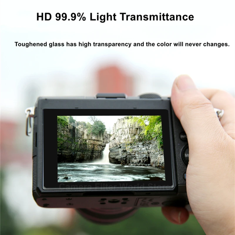 A6700 A6600 A6000 Camera 9H Hardness Tempered Glass Screen Protector for Sony Alpha A6400 A6500 A6300 Protective Film Cover