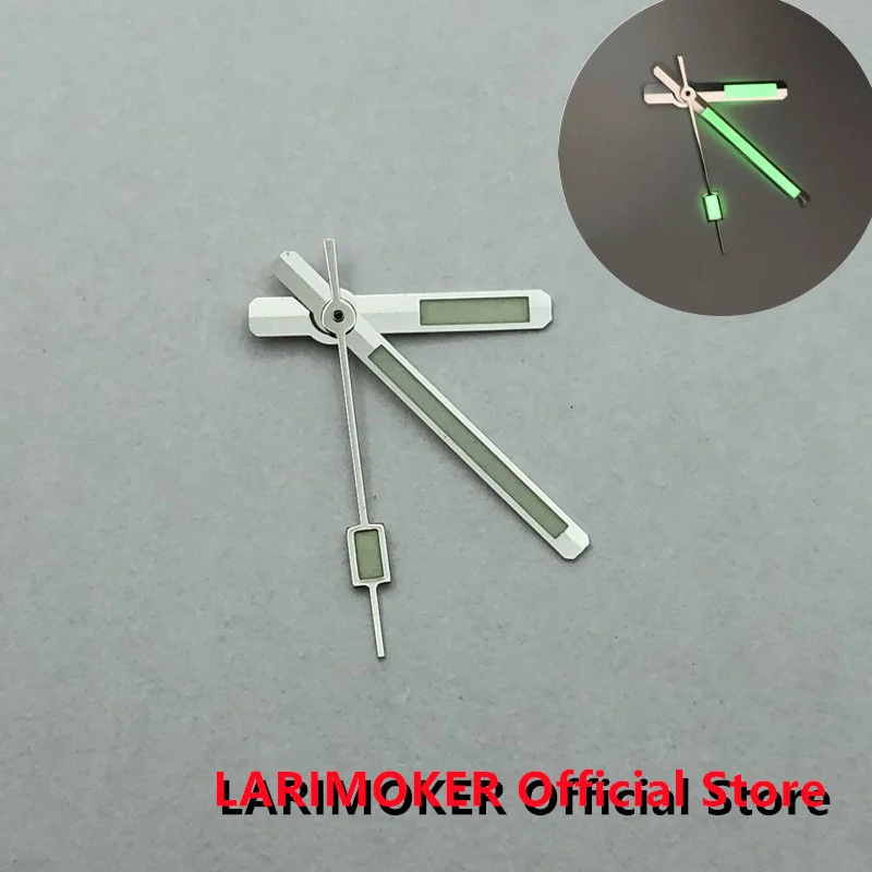 LARIMOKER Watch Hands Green Super Luminous Hands fit NH35 NH36 Movement