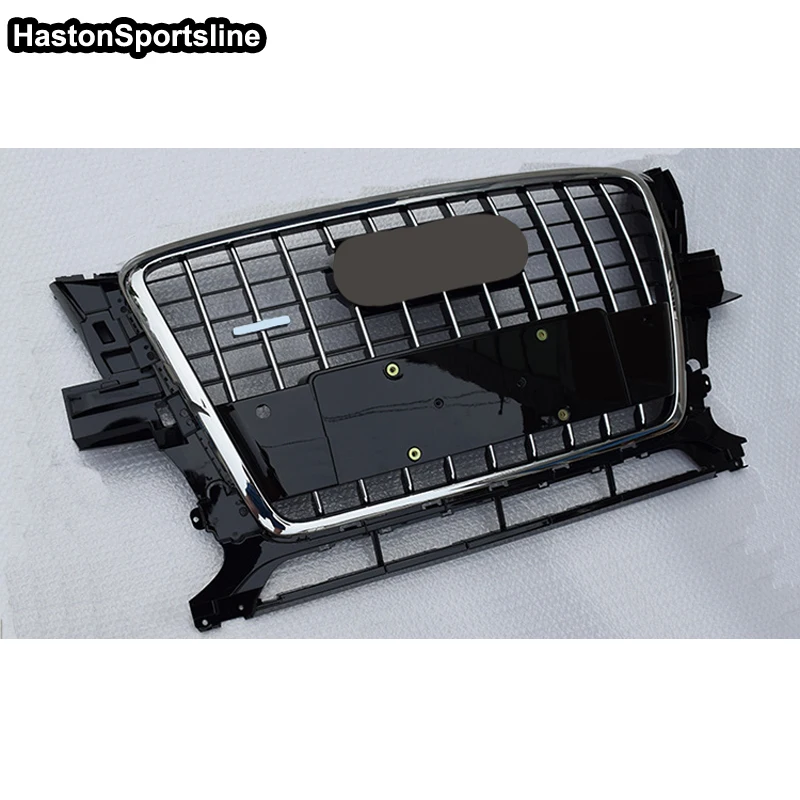 Q5 SQ5 Style Front Sport Hood Grill Grille for Audi Q5 SQ5 Sline 2009-2011 Car Styling Accessories