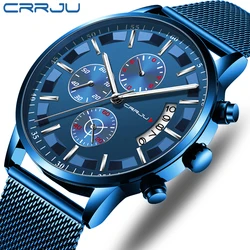 2019 relogio masculino uomini della vigilanza casual acciaio inox orologi sport chronograph mens impermeabile della vigilanza del quarzo reloj hombre