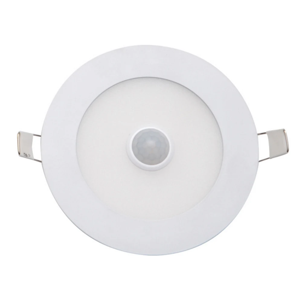 LED Ceiling Light 6W 9W 12W 15W 18W 20W 24W PIR Motion Sensor Ultra-thin LED Panel Downlight Recessed Daylight Lampara Techo