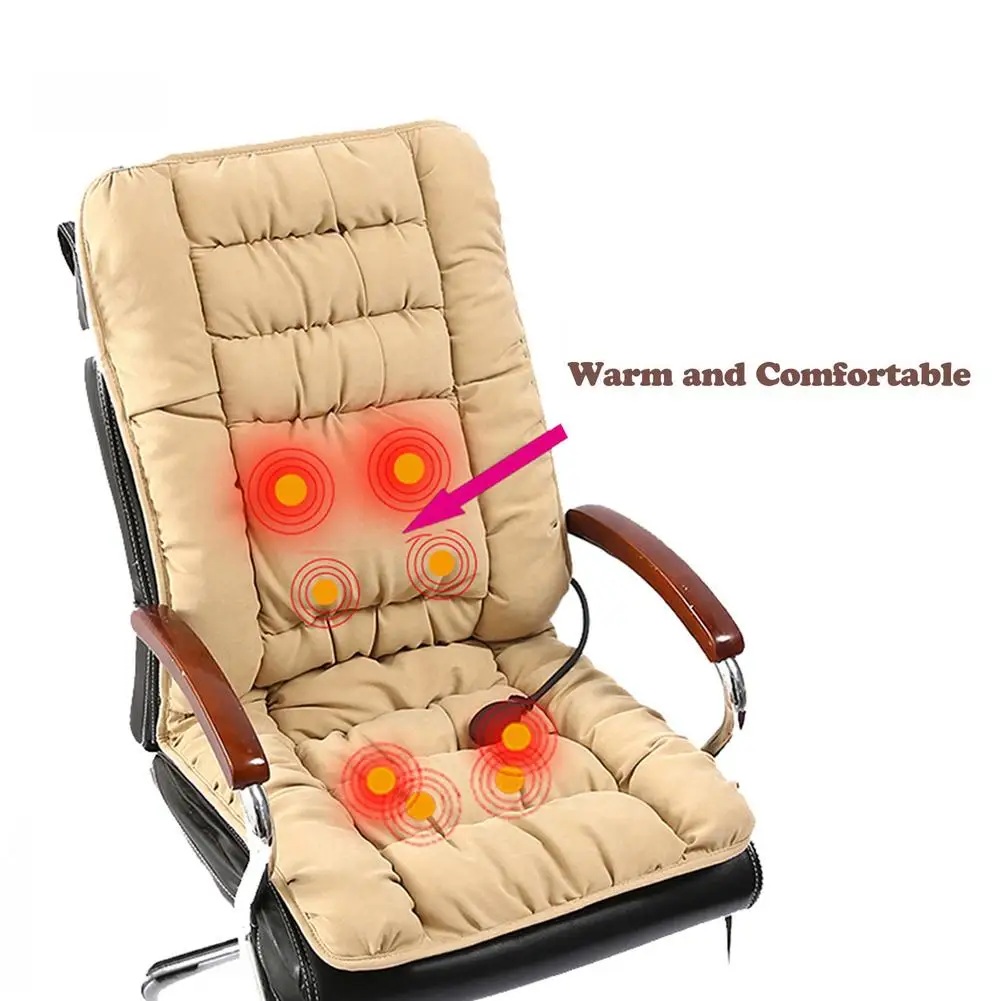 220V Heated Seat Adjustable 9 Levels Cushion Universal Seat Heater Warmer , Winter Household Cushion For Home Office Chair