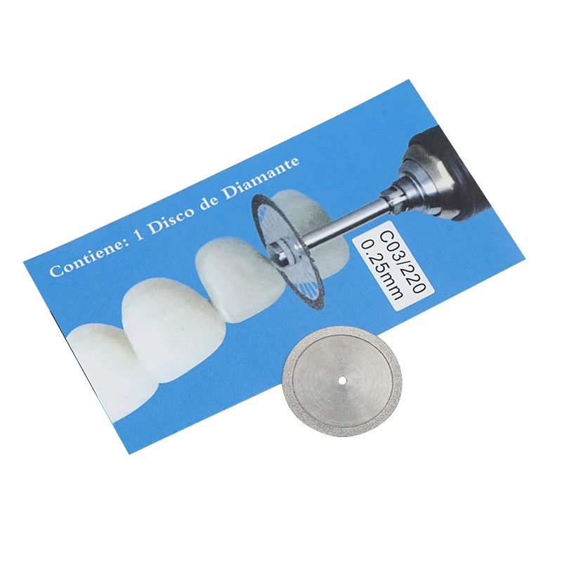 Dental Polishing Discs Double Sided Cutting Diamond Disc Gross Reduction Contouring Mandrel Stripes Needle Holder  Materials