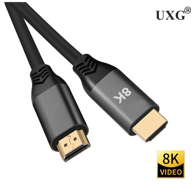 HD-to HD-2.1 Cable 8K For Xiaomi Projector Nintend Switch PS4 Television TVBox Xbox 360 1m-3m HDMI-compatible Cable