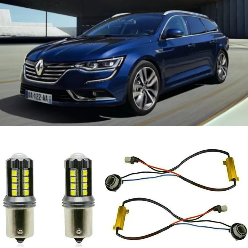 

Fog lamps for RENAULT TALISMAN Grandtour KP Saloon Stop lamp Reverse Back up bulb Front Rear Turn Signal error free 2pc