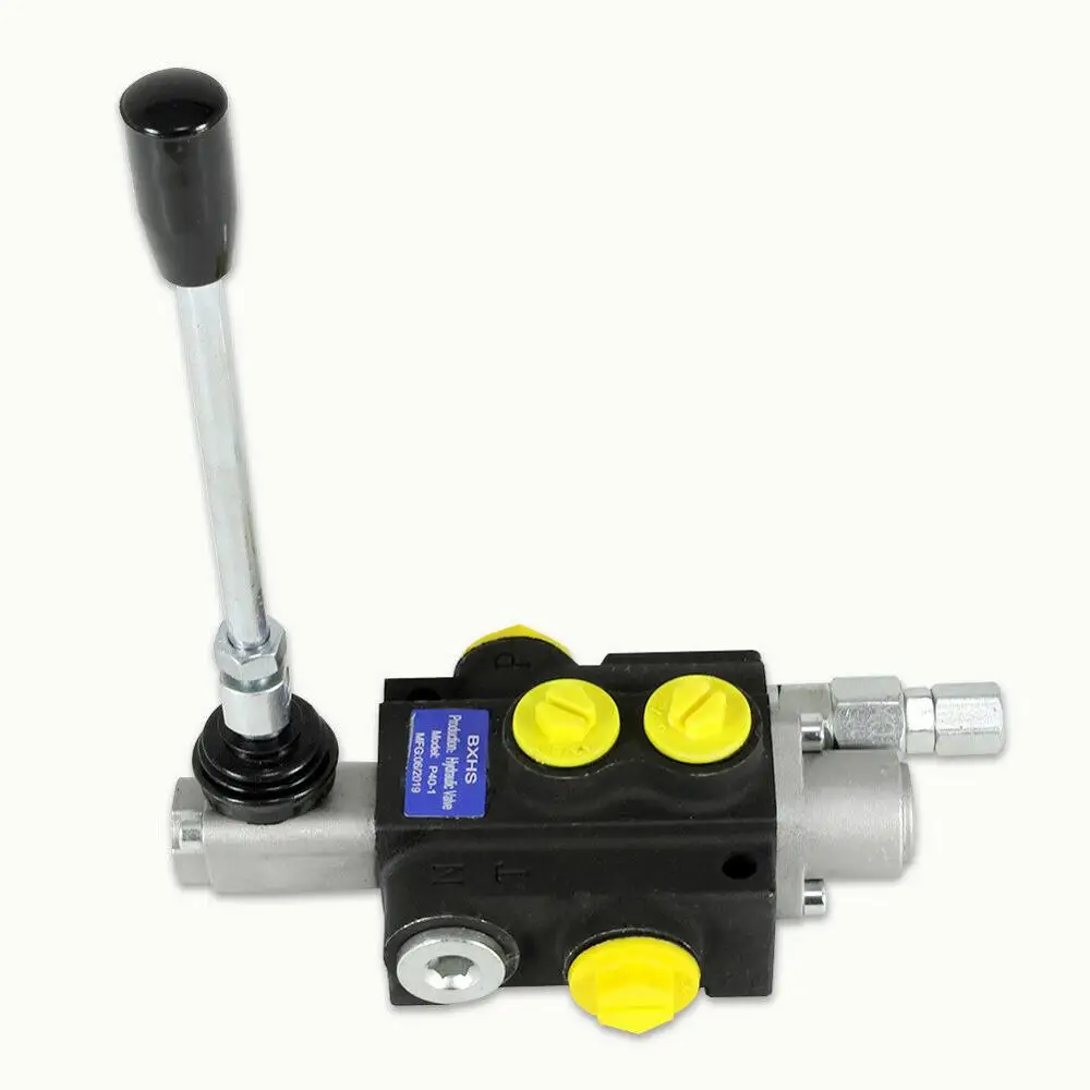 Valvola di controllo direzionale idraulica a 1 bobina, funzionamento manuale, 13GPM, 3600PSI