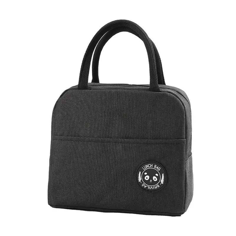 Lunchtasche, Kühltasche, tragbare isolierte Box aus Segeltuch, Thermo-Behälter für kalte Lebensmittel, Schule, Picknick, für Männer, Frauen, Kinder,