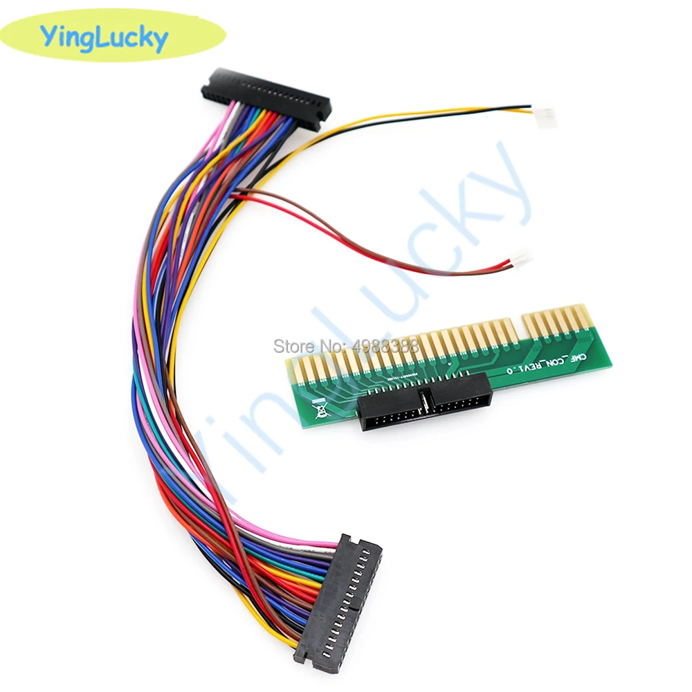 Arcade game converter board cable family version to Jamma version 28pin harness Wire For Pandora Box 5/6/9/9D