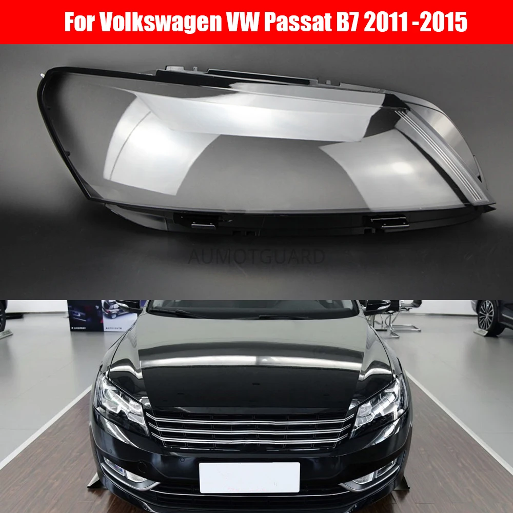 

Автомобильный налобный фонарь для Volkswagen VW Passat B7 2011 2012 2013 2014 2015 прозрачный автомобильный налобный фонарь налобный объектив автомобильный чехол