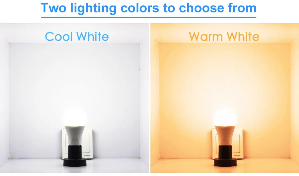 Ampoule LED intelligente à intensité variable, luminosité WiFi, télécommande, lampe LED, Alexa, Google Home, IOS, Android, 15W, B22, 220V