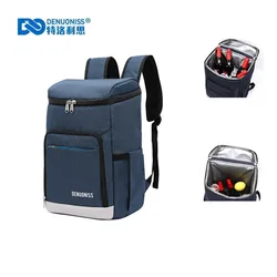 DENUONISS adecuado Picnic enfriador mochila espesar impermeable gran bolsa térmica refrigerador mantenimiento fresco con aislamiento térmico bolsa