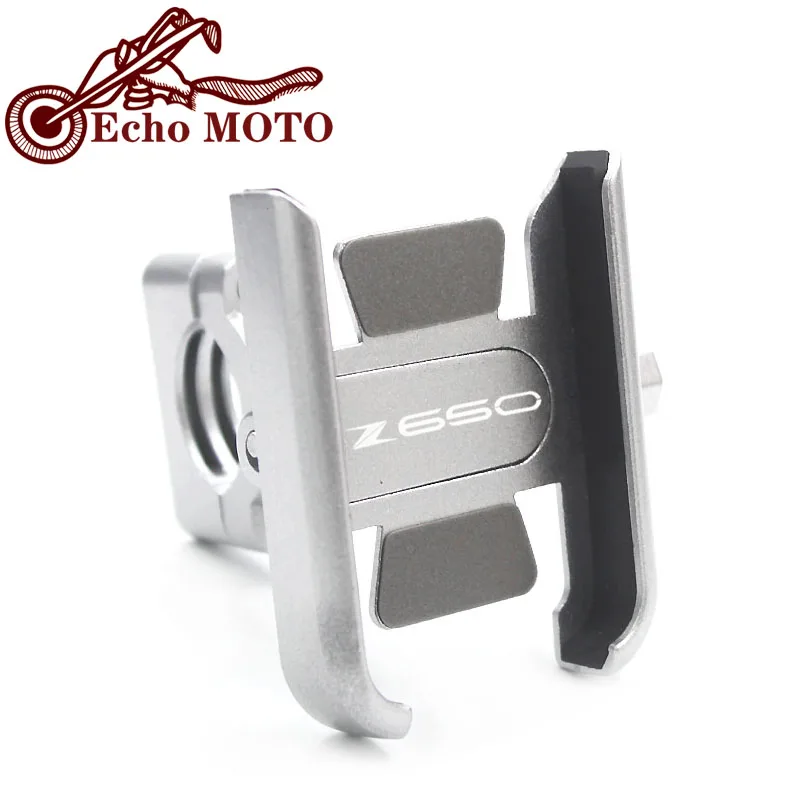 For Z650 Z900 Z900RS Z 650 900 900RS 2017-2024 Motorcycle CNC Handlebar Mobile Phone Holder GPS stand bracket