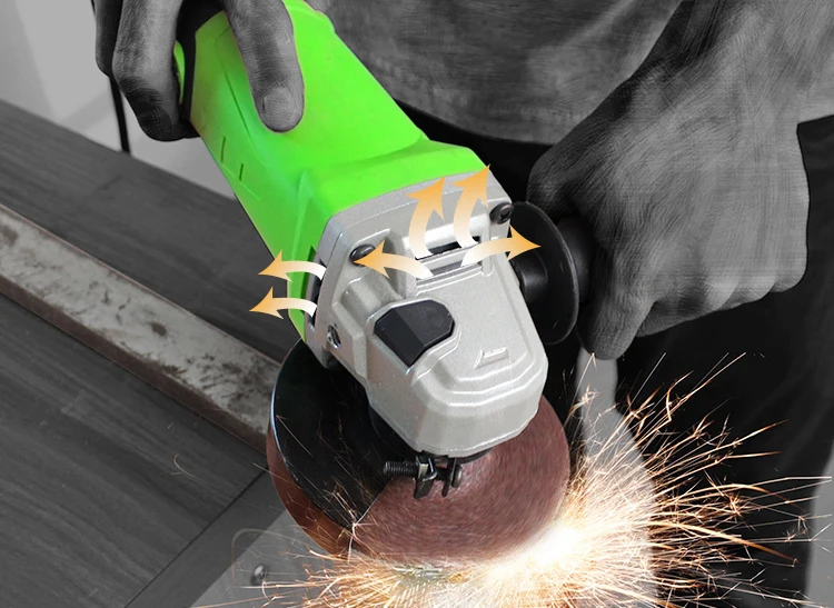 

Speed regulation/Constant Speed Angle Grinder for Grinding Cutting Metal Electric 1100RPM For High Speed Material Removal 2000W