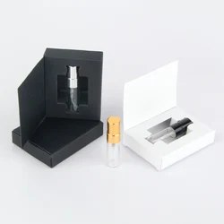 100 Pieces/Lot 3ml Packaging Boxes Mini Perfume Bottle With Atomizer And Glass Perfume Bottle Customizable LOGO