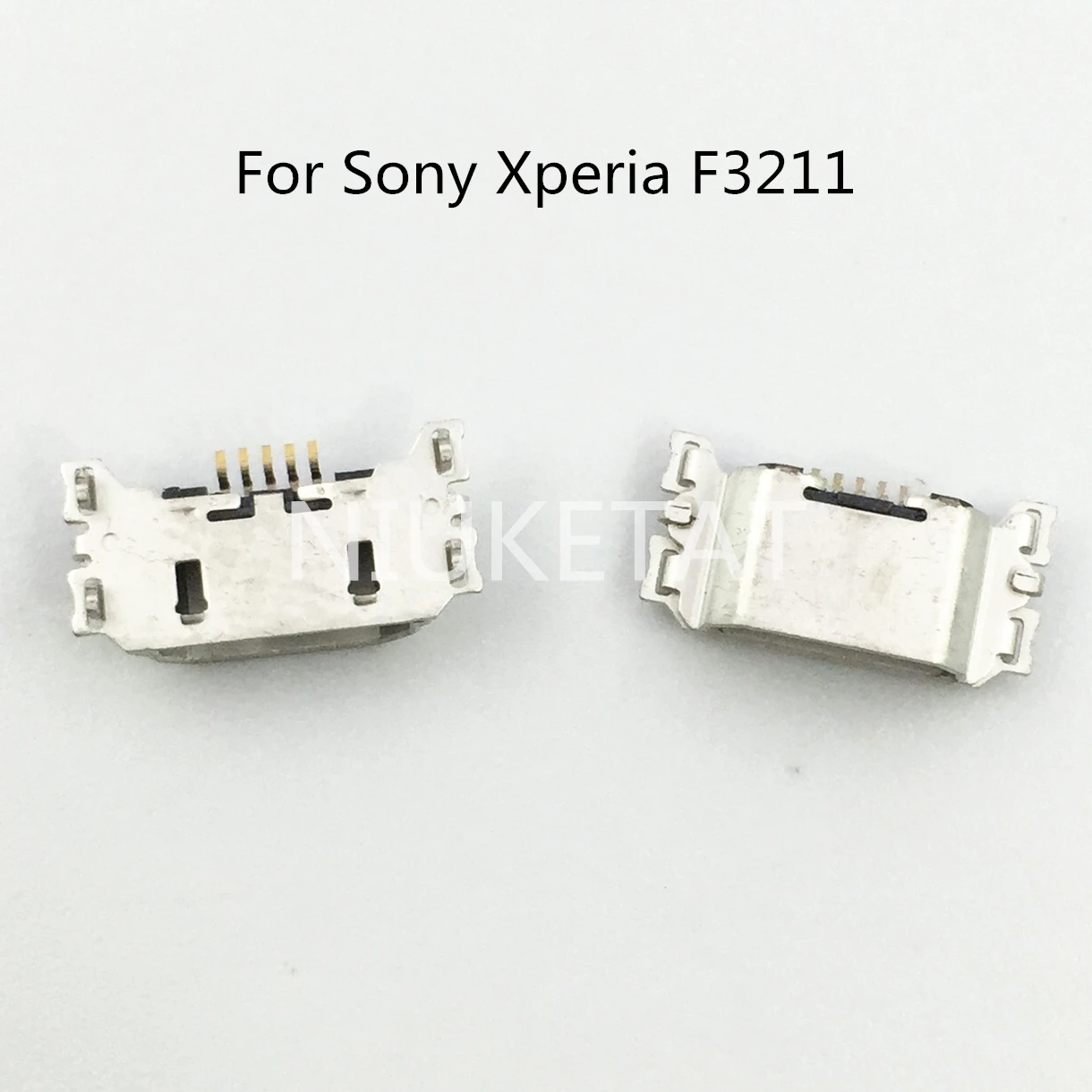 10-100pcs Micro USB 5pin mini Connector Mobile Charging port For Sony Xperia F3211 F3212 C6/XAU Ultra F3213 F3215 Charge Dock