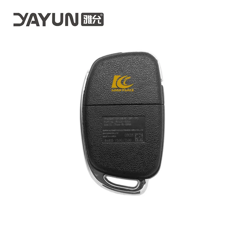 5PCS Para Hyundai Kia 3 + 1 Botões Flip Shell Chave Com Logotipo e Emblema De Lâmina