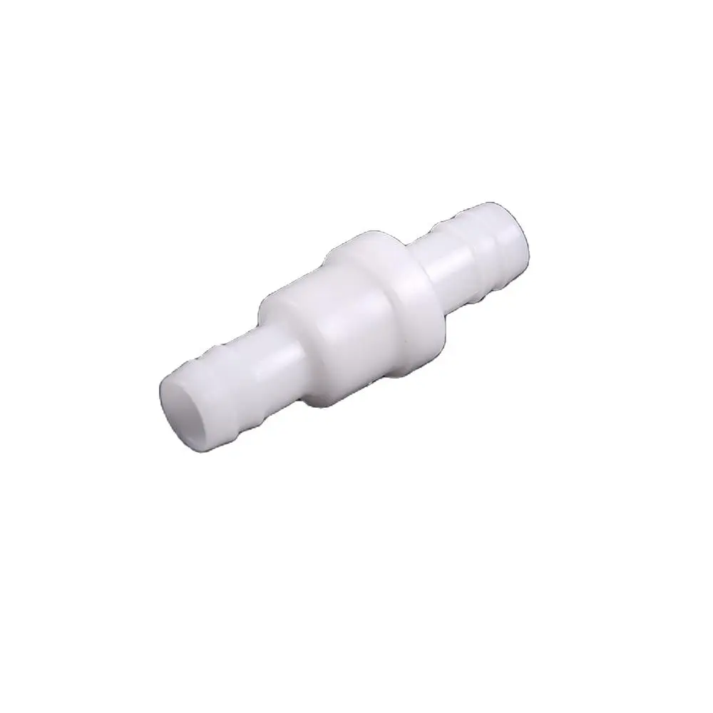 Plastic One-Way Non-Return Water One-way Valve Water Stop Valve Inline Fluids Check Valves for Fuel Gas Liquid 2 Pcs