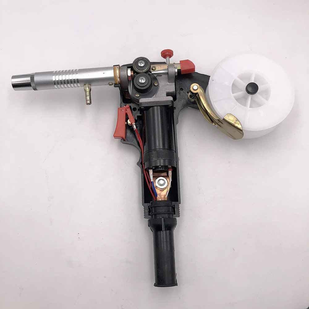 NEW Nylon Body Toothed Roller MIG MAG Welding Torch Spool Pull Push Gun NBC-200 NBC-200A NBC200 Torch Head With 10pcs Free Tips