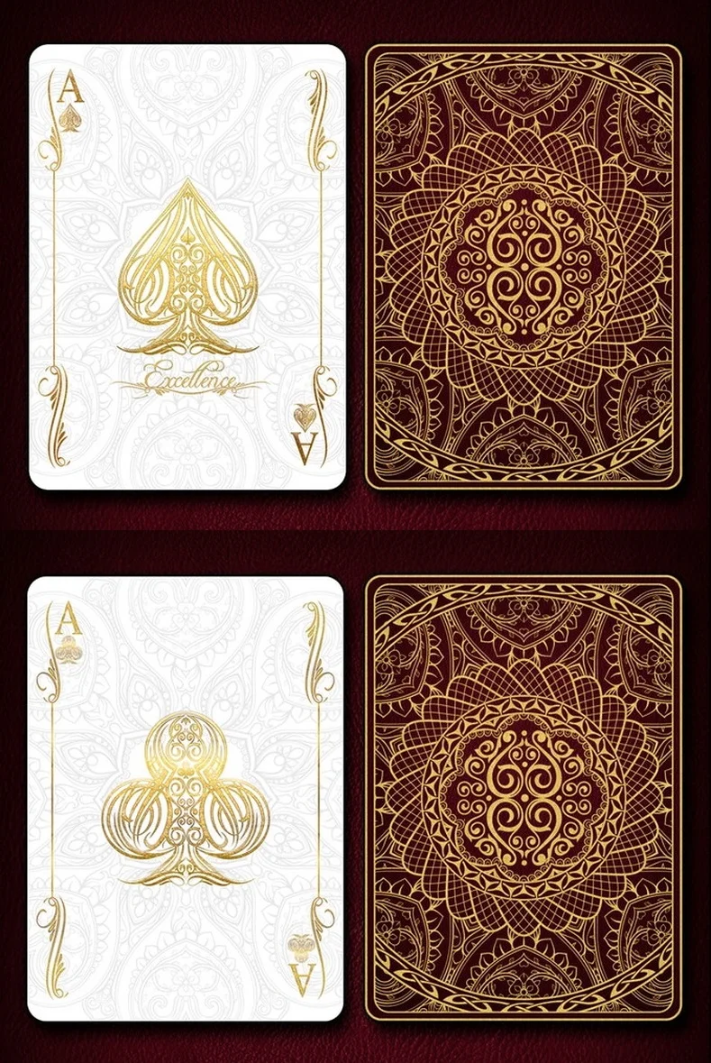 Bicycle Excellence Playing Cards Poker Size Deck USPCC Limited Edition Card Games Magic Tricks Props for Magician