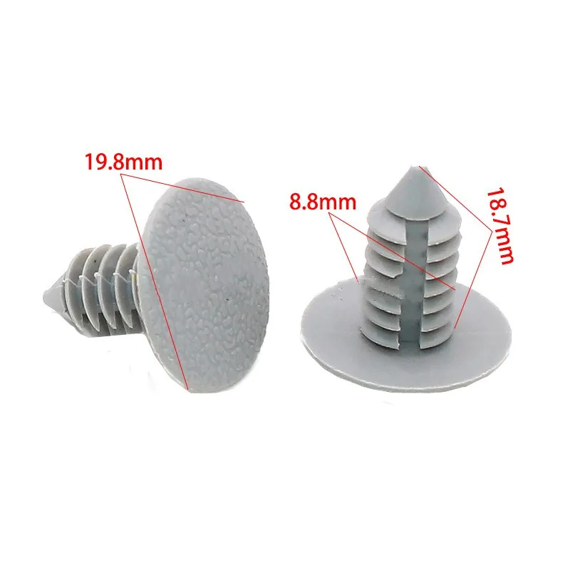 10PCS Cover Indoor Ceiling Lining Interior Roof Clasp for Hyundai Long moving IX35 Sonata Kia K3 K5 plastic fasteners