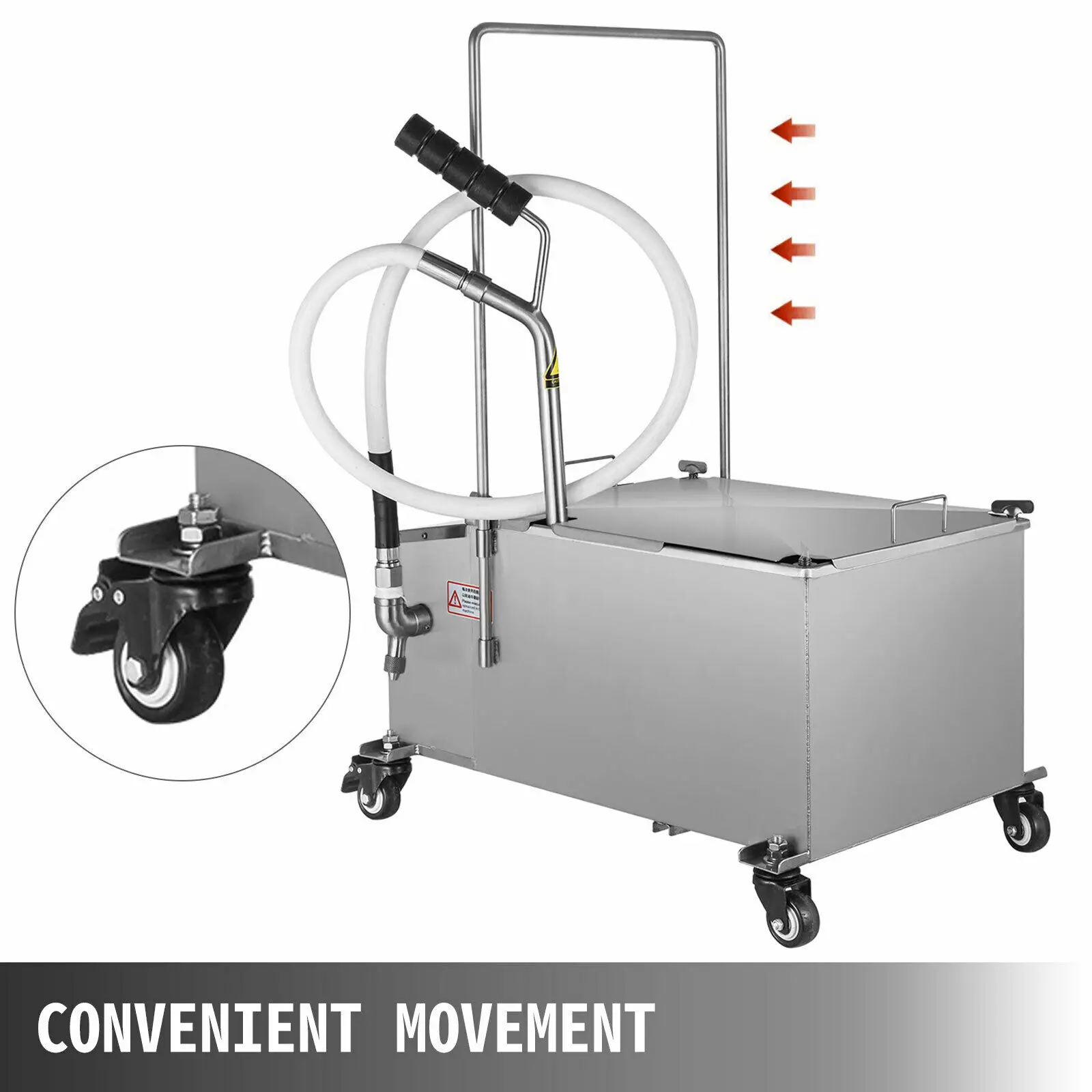 VEVOR 22 40 58L Điện Lọc Dầu Máy Thép Không Gỉ Tinh Dầu Chiết Xuất Máy Thương Mại Gia Dụng Ép Thủy Lực