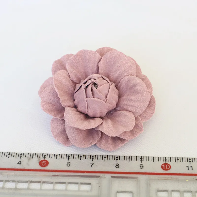 10 teile/satz mischen Stoff Blumen Simulation Blumen kopf Dekoration Blumen für DIY Zubehör – Detail 12