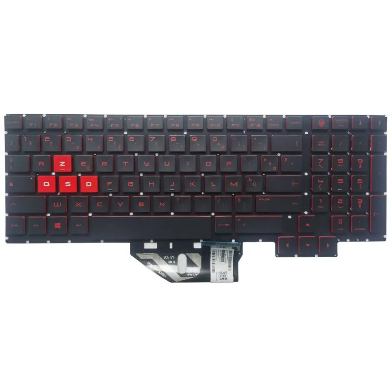 New French Keyboard For HP OMEN 15-CE Series 15-CE030CA 15-CE001LA 15-CE015DX 15-CE004NA FR Layout With Backlight NSK-XG0BQ