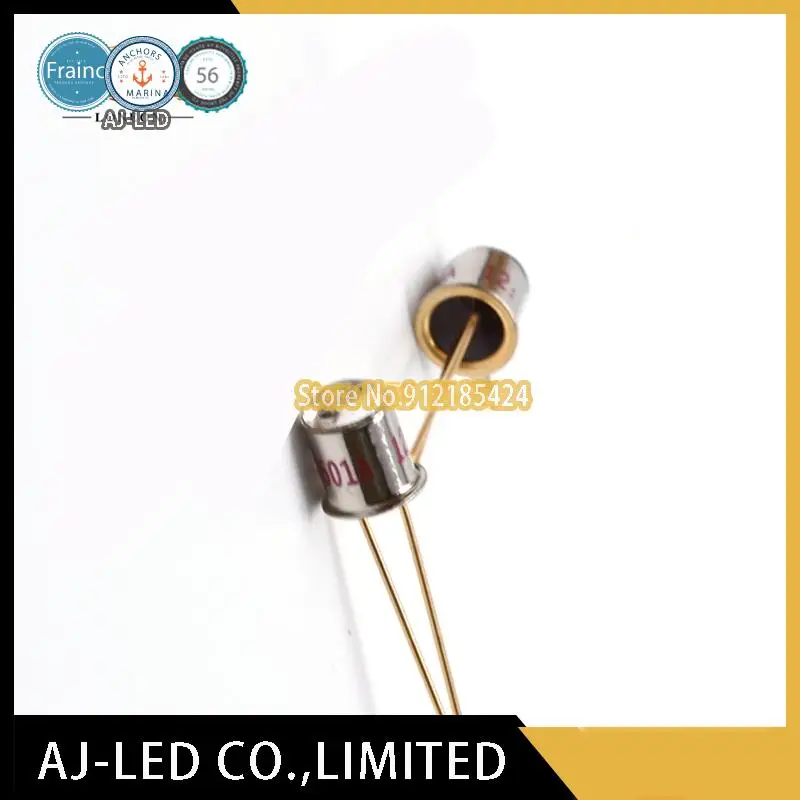 5pcs/lot TPS601A wavelength 800nm ​​infrared receiver tube diameter 5mm gold seal angle ±10°